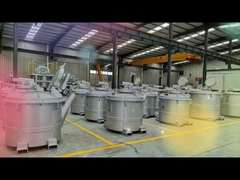 1200KG Capacidad horno de calefacción de cuchara verter transferencia de metal fundido herramienta de movimiento