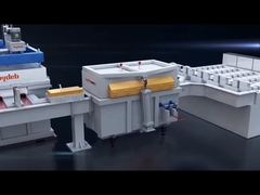 Caja de filtración de la industria de fundición y fundición de aluminio