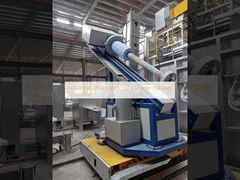 Inyector de flujo giratorio HDR para 2 hornos de fusión 380V 15kW