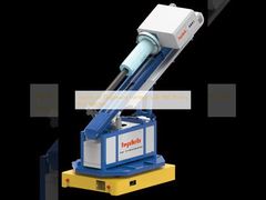 Inyector de flujo giratorio de pared lateral del horno de desgasificación de aluminio