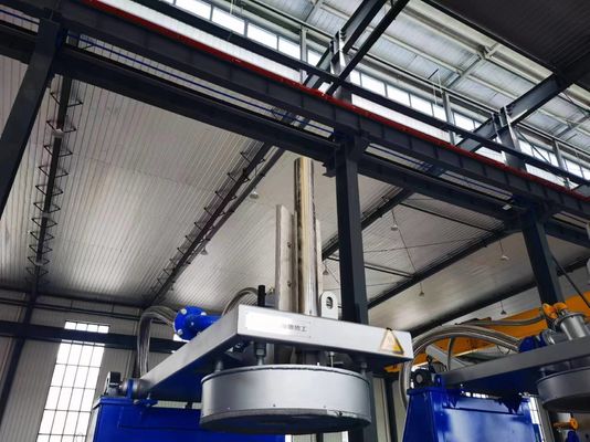 Precalentador de cuchara industrial para cucharas de transferencia de hierro fundido gris, acero, material de la cubierta exterior