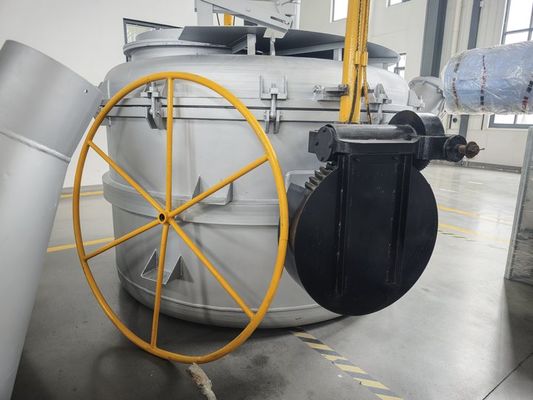 Cucharones de transferencia de aluminio fundido con certificación CE con un rango de temperatura de hasta 1200°C