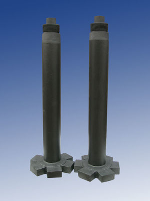 Partes de desgaste del eje del rotor de oscilación de aluminio Industrial