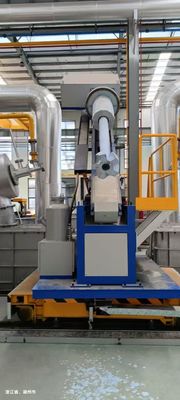 Inyector de flujo rotatorio trifásico de cuatro hilos 600 kg 1500 Bar