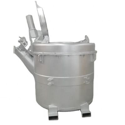 Cucharas de transferencia de aluminio fundido de larga duración con labio de cuchara reforzado con acero y certificación ISO 9001 2015 y CE