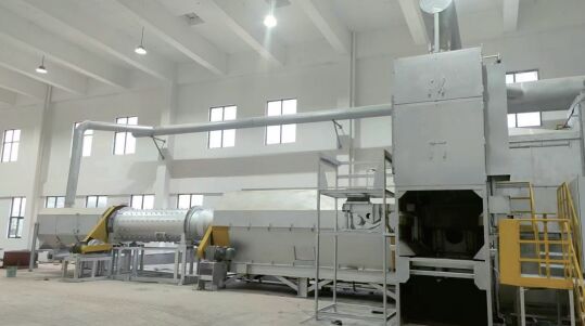 Equipo automático de tratamiento de escoria de aluminio con sistema de control PLC para una alta eficiencia de recuperación y una huella compacta