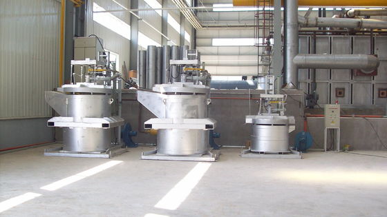 Sistema de precalentamiento automático de la cuchara para la presión del gas Pa 5000 Presión MPa 0,5-0,7 Modo de control de temperatura automático/manual