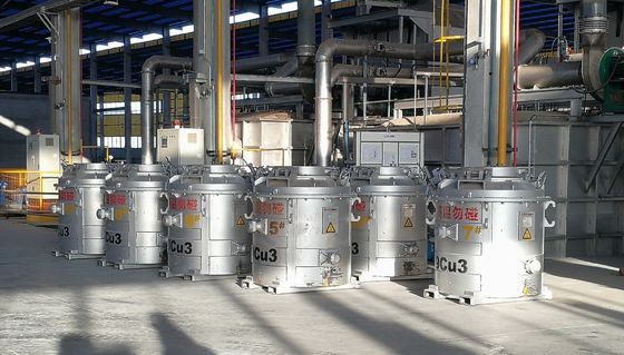 OEM del labio de la transferencia del 1000M Flexible Cover Molten solo de las cucharones de la transferencia de aluminio del metal