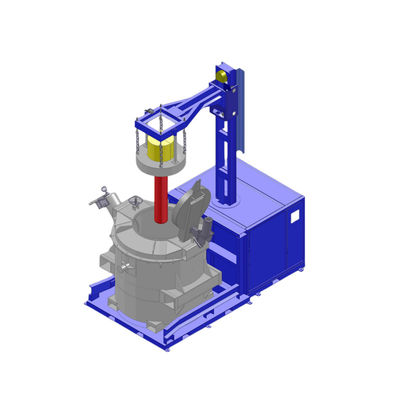 sistema de precalentamiento de cucharón de gas natural 3phases para fundición de cucharón de transferencia de larga distancia