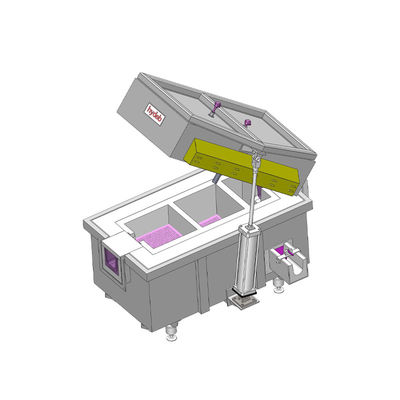 Caja de aluminio fundida de la filtración de la calefacción eléctrica para las impurezas y la filtración de las escorias