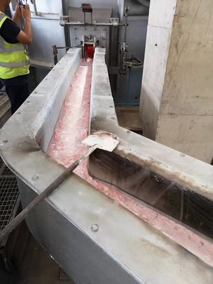 Filtro del metal con la calefacción eléctrica para el billete que echa en un casthouse de aluminio.