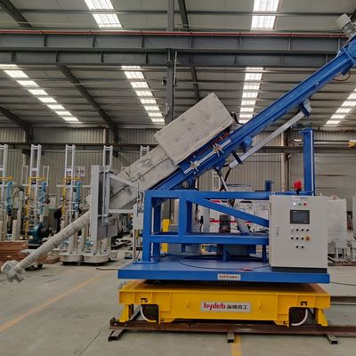 Desgasificación de aluminio fundida y sistema de fundición al lado de la puerta del horno