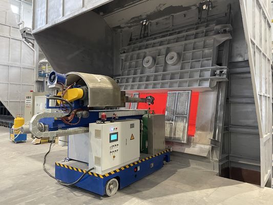 Dispositivo de fundición rotatorio del inyector HDR-2 para el proceso de aluminio fundido de la desgasificación del horno