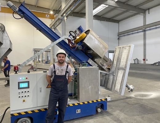 Dispositivo de fundición rotatorio del inyector HDR-2 para el proceso de aluminio fundido de la desgasificación del horno