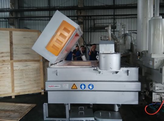 1000 kg de aluminio de horno de retención de aluminio materia prima
