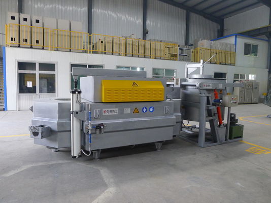 1000 kg de aluminio de horno de retención de aluminio materia prima