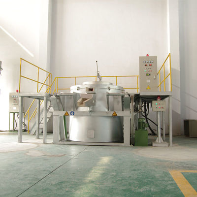 horno de crisol que se sostiene de fusión regenerador 5000kgs para el lingote de aluminio