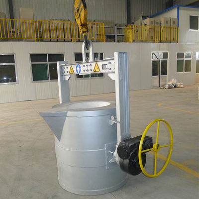cucharones de aluminio fundidas de acero de la transferencia 3000kg para la distancia de los 200KM
