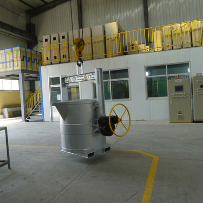cucharones de aluminio fundidas de acero de la transferencia 3000kg para la distancia de los 200KM