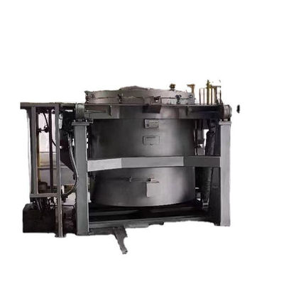 A presión el horno de crisol inclinable de fusión de aluminio de la fundición de gas
