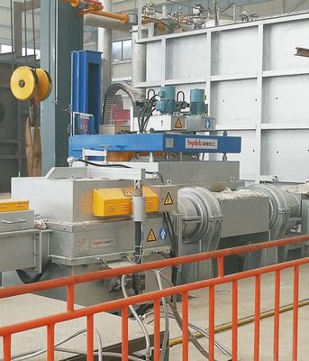 Cuenco fundido solo y dual de la filtración para la colada continua de aluminio