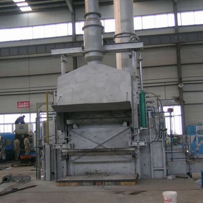 Shell Induction Melting Furnace de aluminio 1 Ton With Electric Induction Heating