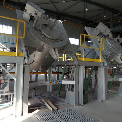Shell Induction Melting Furnace de aluminio 1 Ton With Electric Induction Heating