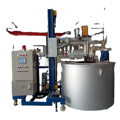 Shell Induction Melting Furnace de aluminio 1 Ton With Electric Induction Heating