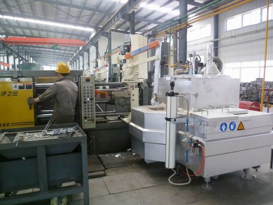 1 horno fusorio de Ton Gas Fired Aluminum Scrap con 4000 kilovatios Shell de aluminio
