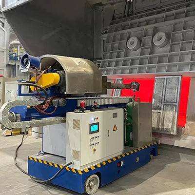 Peso neto 600 kg Máquina de desgasificación para refinamiento de aluminio para producción limpia y pura