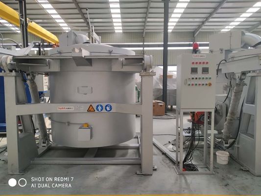 Molde de lanzamiento del dado del hierro de 1 tonelada del metal de fuel de aluminio de acero del horno fusorio