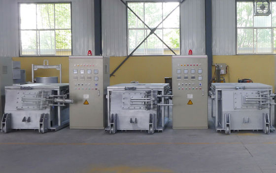 1 Ton Aluminum Scrap Melting Furnace a presión bastidor del metal de la fundición
