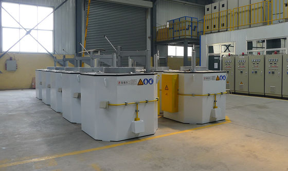 1 Ton Aluminum Scrap Melting Furnace a presión bastidor del metal de la fundición