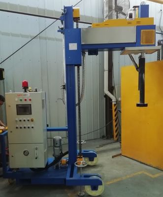 Equipo refinador del lanzamiento de aluminio de Crystal Display Intelligent Vacuum Degassing del cilindro del argón del gas líquido del aparato