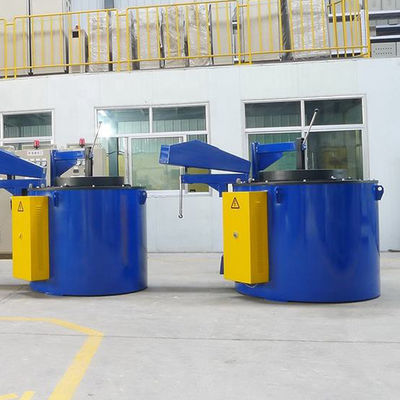 Horno de aluminio de fusión 200 de la fundición del eperlano - capacidad 1000kg