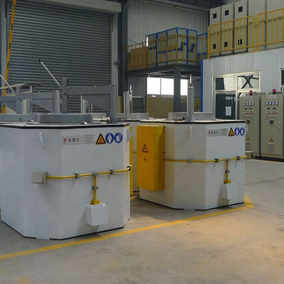 Horno de aluminio de fusión 200 de la fundición del eperlano - capacidad 1000kg