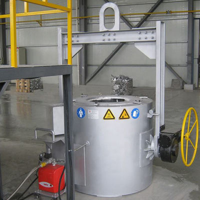 Horno de aluminio de fusión 200 de la fundición del eperlano - capacidad 1000kg