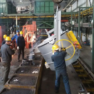 Horno de aluminio de fusión 200 de la fundición del eperlano - capacidad 1000kg