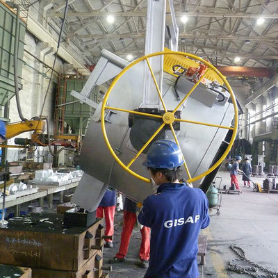 Horno de aluminio de fusión 200 de la fundición del eperlano - capacidad 1000kg