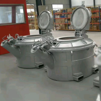 La cucharón de aluminio fundida de larga distancia de la transferencia recicló el equipo de aluminio