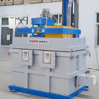 En la línea purificación de aluminio de desgasificación rotatoria del equipo encajonada