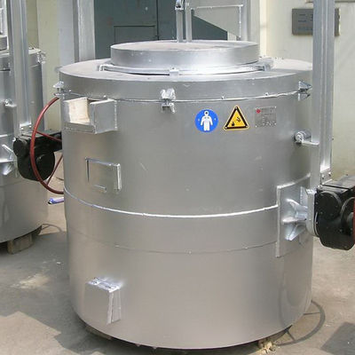 Horno de crisol de aluminio para la fusión del metal exacta y eficiente