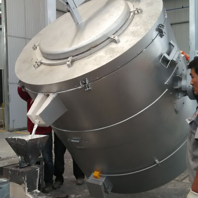 Exactitud de aluminio de la temperatura del horno de crisol del disilicida del molibdeno ±1℃