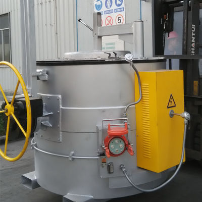 Alta precisión ±1°C Control de temperatura de precisión de aluminio soporte de horno con sistema de control PLC