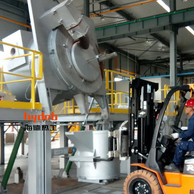 Control de aluminio modificado para requisitos particulares del PLC del horno fusorio de la temperatura