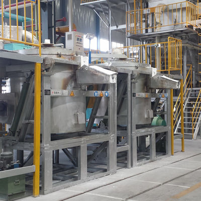 Control de aluminio modificado para requisitos particulares del PLC del horno fusorio de la temperatura