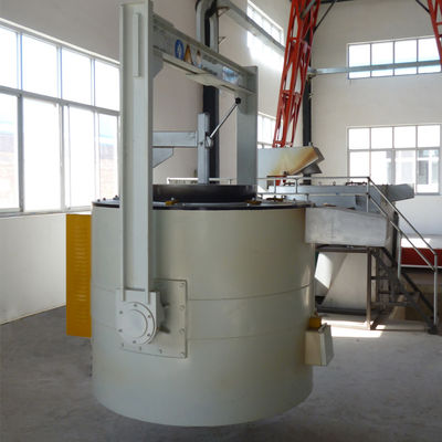 Fuego de fusión de aluminio de alta precisión con precisión de control de temperatura ± 1C y sistema de control PLC
