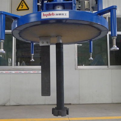 Tipo desgasificador rotatorio servoaccionado de la eficacia alta para el aluminio fundido