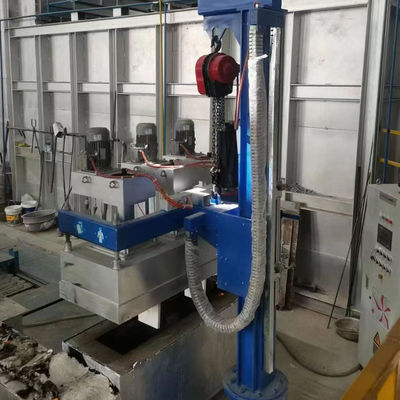 100 - sistema de desgasificación de aluminio en línea 600rpm con lavado hacia fuera Shell Surface