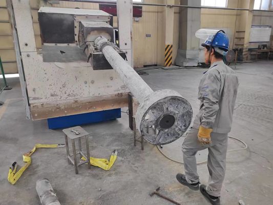 Unidad de desgasificación rotativa de acero inoxidable eficiente para fundición de aluminio